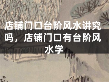 店铺门口台阶风水讲究吗，店铺门口有台阶风水学