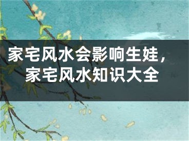 家宅风水会影响生娃，家宅风水知识大全