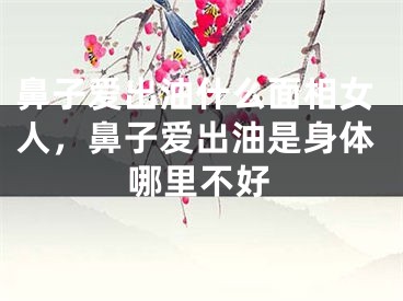 鼻子爱出油什么面相女人，鼻子爱出油是身体哪里不好