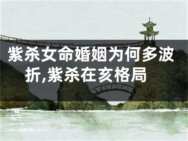 紫杀女命婚姻为何多波折,紫杀在亥格局