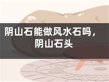 阴山石能做风水石吗，阴山石头