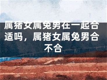 属猪女属兔男在一起合适吗，属猪女属兔男合不合