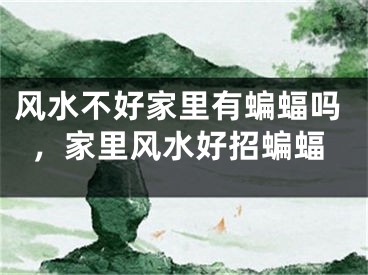 风水不好家里有蝙蝠吗，家里风水好招蝙蝠
