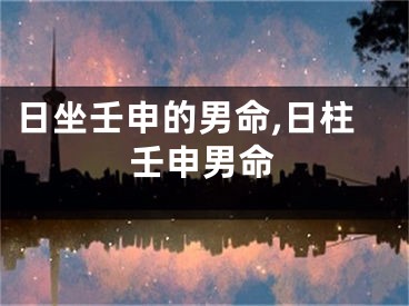 日坐壬申的男命,日柱壬申男命