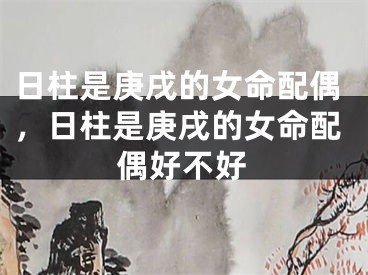 日柱是庚戌的女命配偶，日柱是庚戌的女命配偶好不好