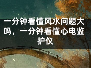 一分钟看懂风水问题大吗，一分钟看懂心电监护仪