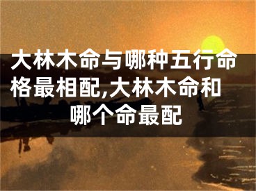 大林木命与哪种五行命格最相配,大林木命和哪个命最配