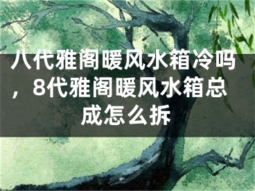八代雅阁暖风水箱冷吗，8代雅阁暖风水箱总成怎么拆
