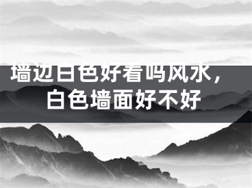 墙边白色好看吗风水，白色墙面好不好