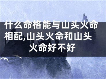 什么命格能与山头火命相配,山头火命和山头火命好不好
