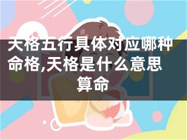 天格五行具体对应哪种命格,天格是什么意思算命
