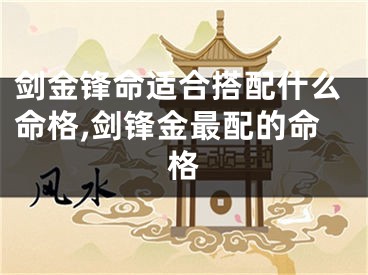 剑金锋命适合搭配什么命格,剑锋金最配的命格