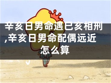 辛亥日男命遇巳亥相刑,辛亥日男命配偶远近怎么算