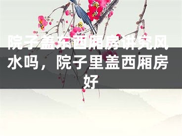 院子盖东西厢房讲究风水吗，院子里盖西厢房好