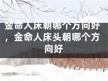 金命人床朝哪个方向好，金命人床头朝哪个方向好