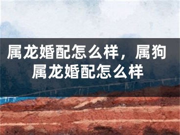 属龙婚配怎么样，属狗属龙婚配怎么样